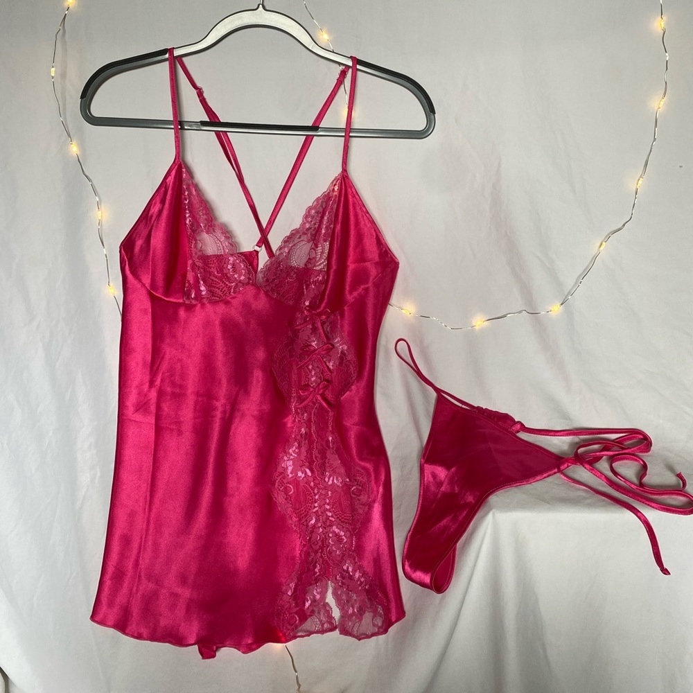 NWOT! Babydoll top with matching panties!